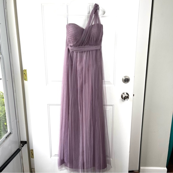 Jenny Yoo Bridesmaid Homecoming Dress Annabelle Lilac Size 0 - Picture 1 of 10